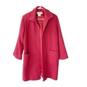 VINTAGE DONCASTER Longline Wool Coat